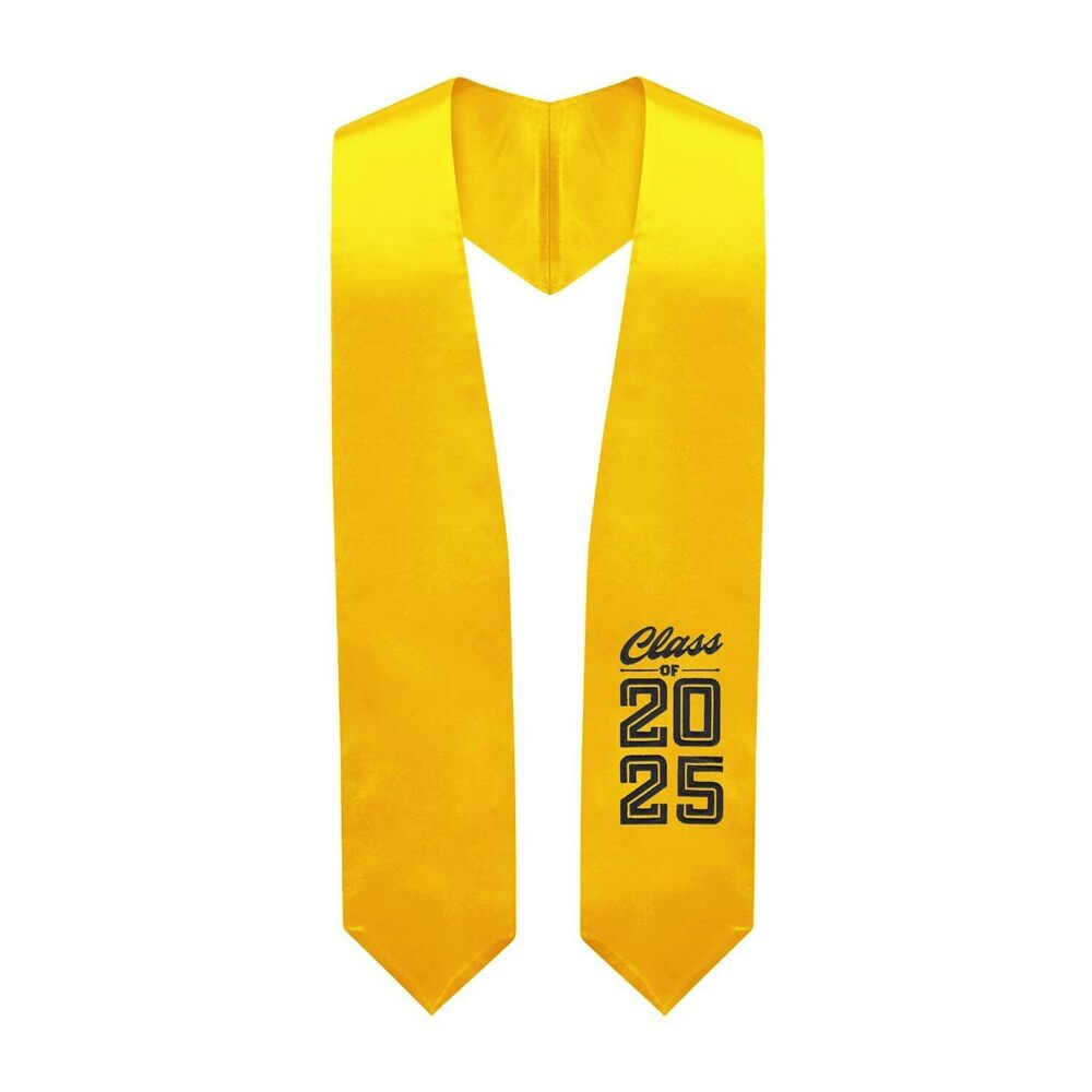 1695 Stole Class of 2025 With Classic Tips Unisex Adult 62" Long